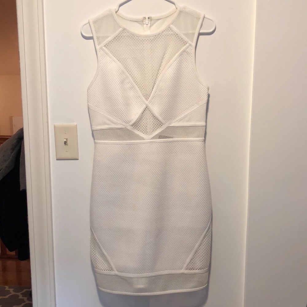 Express White Party Dress